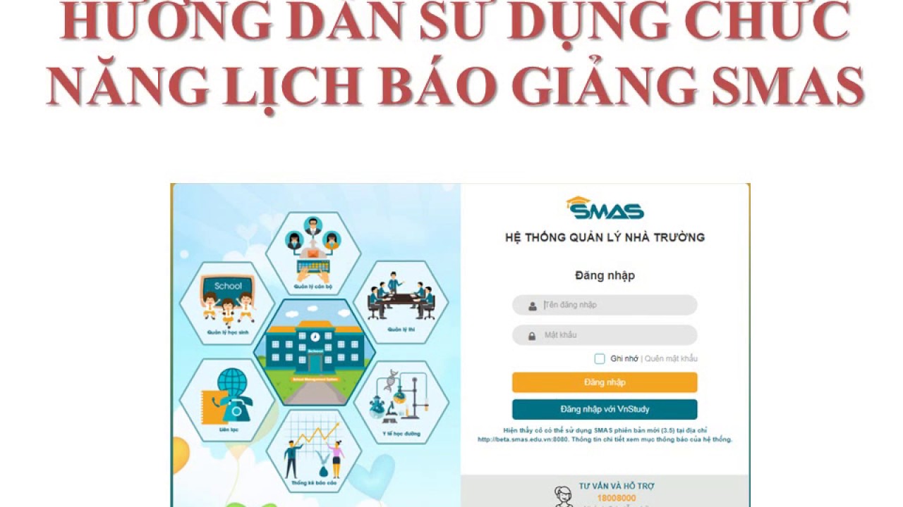 Sử dụng Báo giảng trên SMAS
